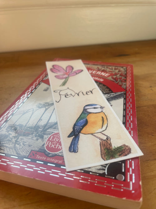 Marque-page février