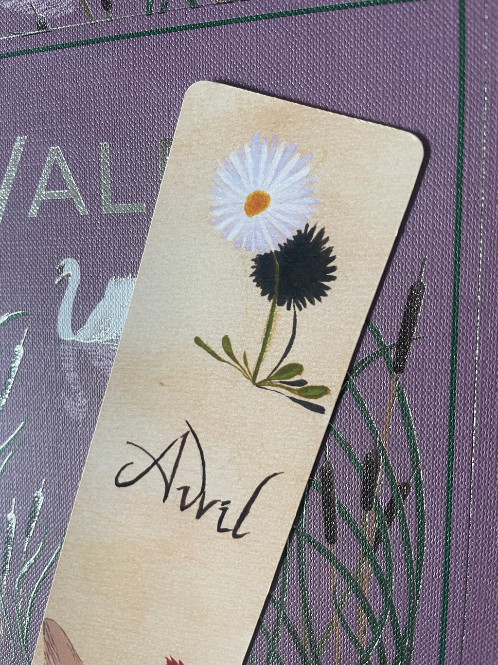 Marque page avril